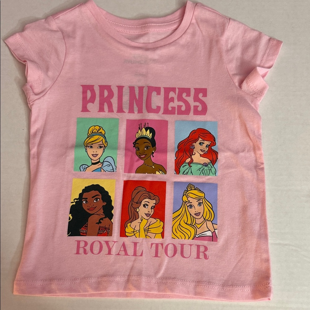 Disney Pink Princess Royal Tour Tee